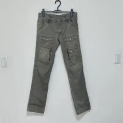 カーゴパンツ オリーブ メンズのサムネイル