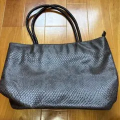 【美品】St.VERMEER ダークブラウン トートバッグ