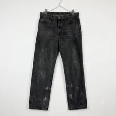 90s Rustler ラスラー ブラックデニムパンツ フェード W33 - メルカリ