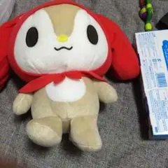 littleforestfellow めろぉ でっかいぬいぐるみ タグ付き