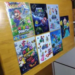 マリオ　Ａ−４クリアファイル まとめ売り 合計７枚