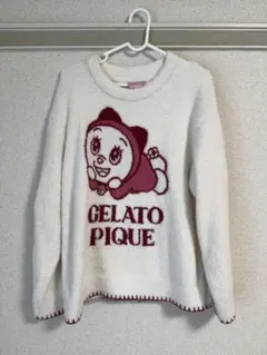 ジェラートピケ　 【ドラえもん】ベビモコジャガードプルオーバー　ドラミちゃん