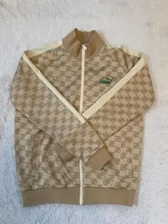 PUMA ベージュ トラックジャケットL