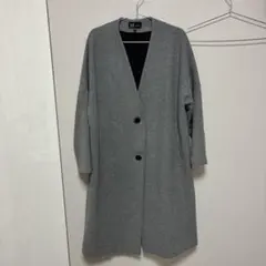 trf collection グレー ロングコート S-Mのサムネイル