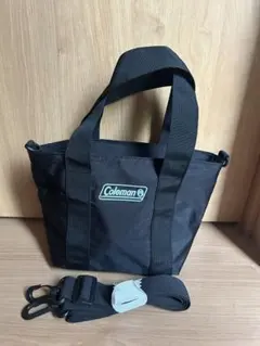 未使用品　Coleman コールマン 2way ミニトートバッグ 黒