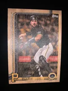 TOPPSカード 木目調パラレル Joey Bart シリアル20/25