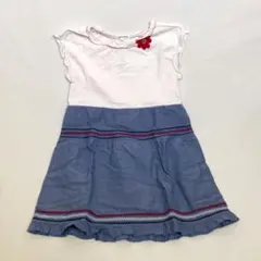 【昭和風 子供服 ＃４４】ノースリーブワンピース