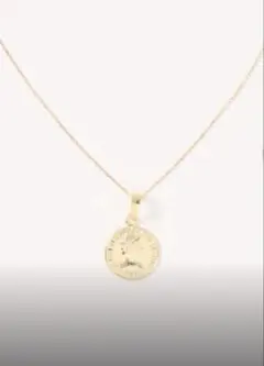 未使用品　con affetto K18 コインネックレスのサムネイル