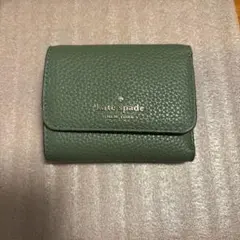 kate spade 三つ折り財布　グリーンのサムネイル