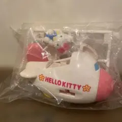 ⭐️セール⭐️ご当地キティ　ハローキティ　レトロ　飛行機 サンリオ - ハローキティ 飛行機 チャーム キーホルダー レア