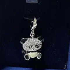新品　スワロフスキー　SWAROVSKI パンダ　チャーム