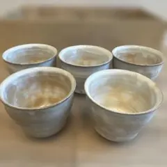 有田焼　陶器ボウル5個セット 木箱入り