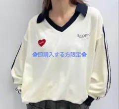 処分！ who's who gallery 【sloppy】長袖カットソー