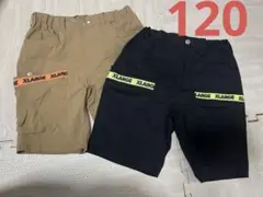 XLARGE 　120 ハーフパンツ　まとめ売り