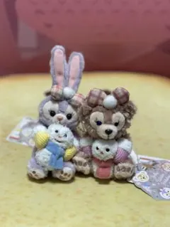 ウィンターホリデー ステラルー シェリーメイ ぬいぐるみストラップ 雪だるま