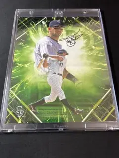 Fanatics MLB EMANATE　トッド・ヘルトン　直筆サイン　オート