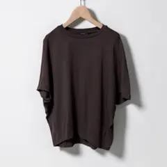 美品　FRAMeWORK スムースコクーンプルオーバー ブラウン