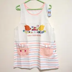 くまのがっこう　エプロン M-L　ルルロロ