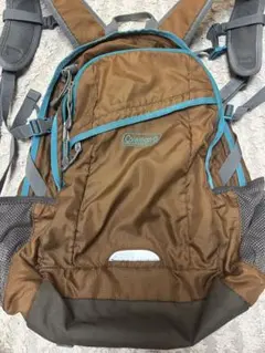 良品✨　Coleman WALKER ウォーカー リュック ブラウン ブルーのサムネイル