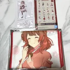 学マス 極楽湯 マフラータオル 一番くじ I賞 アクスタ 花海佑芽 ２点セット