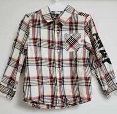 ANAPKIDS ANAP 110㎝ シャツ　チェック柄　羽織り　ブラウス