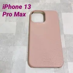 【iPhone 13 Pro Max 】PU レザー ケース　カバー　ピンク