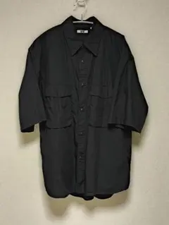 UNIQLO U 25ss ダブルポケットシャツSS