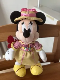 ディズニーシー グリーティングトレイル ミニーマウス ぬいぐるみバッチ