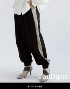 antiqua golf☆アンティカゴルフ☆ラインデザインドロストパンツ☆LXL