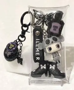 ガチャ詰めポーチ ILEMERイーマリー ANNASUI コスメ ブラック系1個
