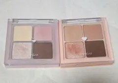 ロムアンド アイシャドウパレット 2個セット ピンク ブルベ向け