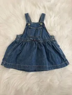 GAP デニムジャンパースカート