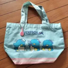 タキシードサム トートバッグ ミントグリーン