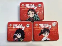 鬼滅の刃 ミルキー缶 3個セット