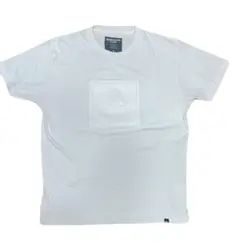 Quiksilver エンボスロゴ Tシャツ ホワイト　クイックシルバー