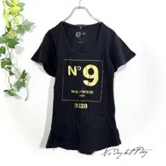 ハリウッドメイド N°9 Ｔシャツ カットソー 半袖 プリント ベルスリーブのサムネイル