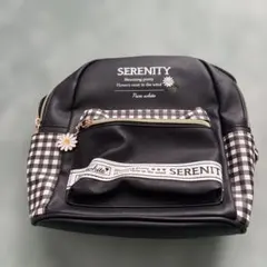 キッズ　リュック　黒