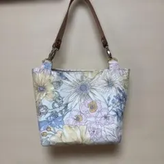 花柄トートバッグ 中型★ハンドメイド