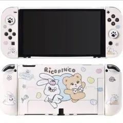 Nintendo switch カバー Joy-Conカバー かわいい♡