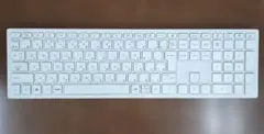 ジャンク品 HP ワイヤレスキーボード 本体 ホワイトのサムネイル