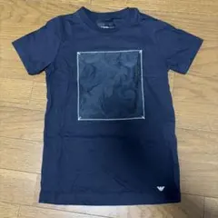 【専用】EA7/アルマーニジュニア　コントラスト・半袖Tシャツ　16A・16歳 専用】EA7/アルマーニジュニア ラバーロゴ・紺半袖Tシャツ 10A・10歳