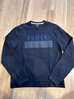 ARMANI EXCHANGE クルーネック スウェット ブラック Mのサムネイル