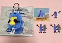 パペットスンスン スシロー 指人形マスコット 他 5点セット