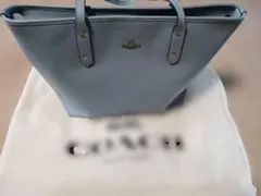 COACH ライトブルー バッグ