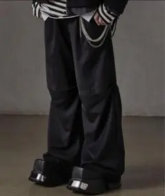 新品未使用タグ付き GRANCY カーゴパンツ GRANCY】ZipDesign CargoPants / ジップデザイン カーゴパンツ