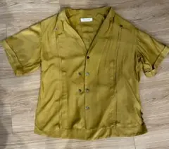 bernabeu ベルナベウ マスタード ドレスシャツ 美品