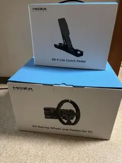 MOZA R3 Racing Wheel and Pedals for PC