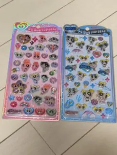 パワーパフガールズ うるちゅるポップシール 2枚セットのサムネイル