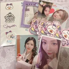 NiziU／マヤ／アクリルキーホルダー／ステッカーセット