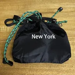 【New York】ミニミニ ナイロンポーチ ショルダーバッグ